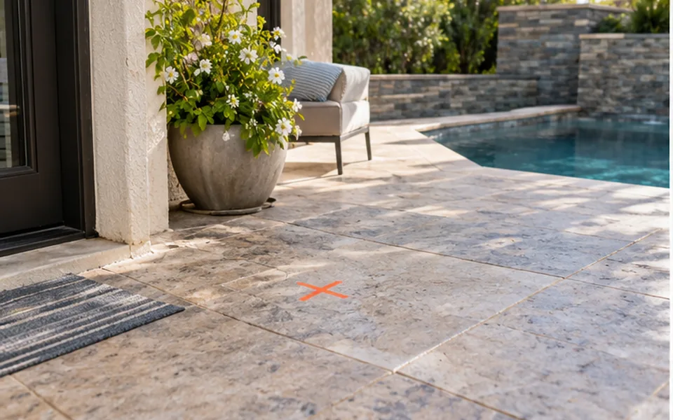 Leak Detection in Newark, CA — non-invasive acoustic and thermal leak pinpointing mark before opening