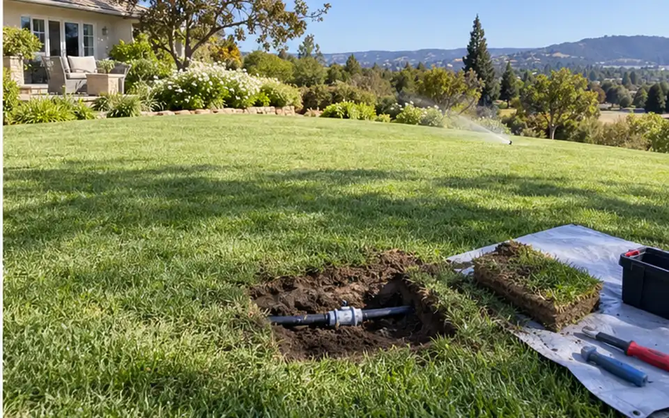 Leak Detection in Birch Grove, Newark — precision small-opening access and verified leak repair completion