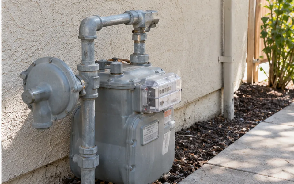 Gas Line Pressure Testing in Newark — precision small-opening access and verified leak repair completion