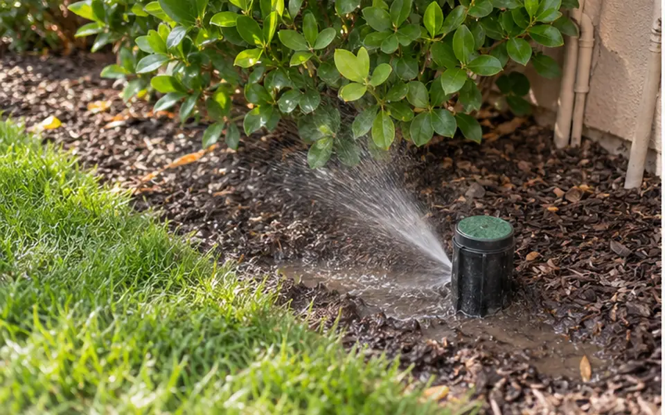 Irrigation and Sprinkler Leak Detection in Newark — non-invasive acoustic and thermal leak pinpointing mark before opening