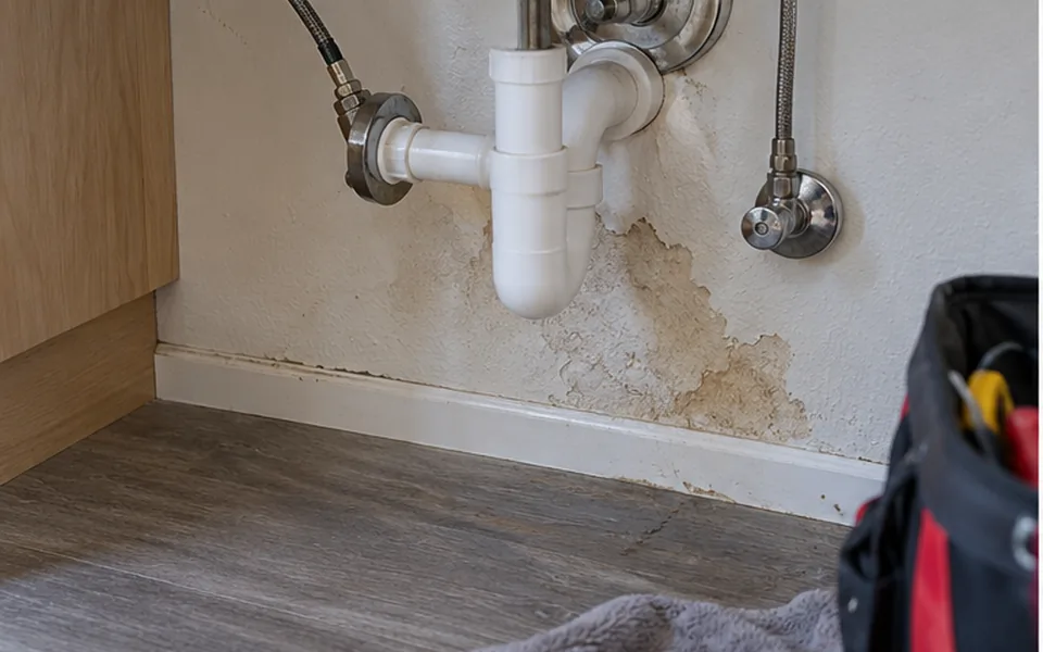 Thermal Imaging Leak Detection in Newark — non-invasive acoustic and thermal leak pinpointing mark before opening