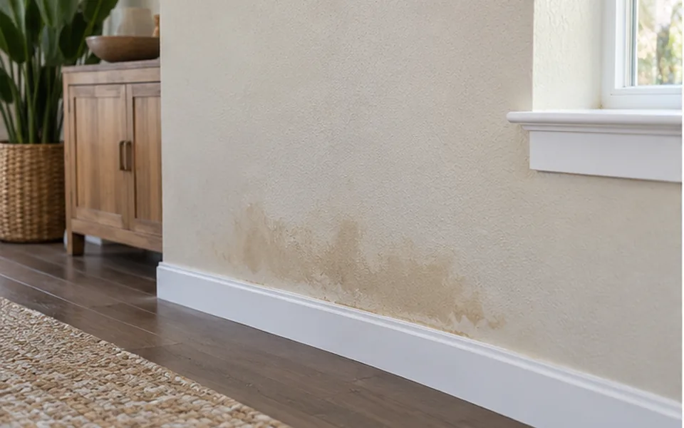 Wall Leak Detection in Newark, CA — non-invasive acoustic and thermal leak pinpointing mark before opening